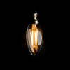 Candle 3W LED Filament Light Bulb E14 2700K Clear Glass | Superior Quality LED Light Globes | Vintage LED