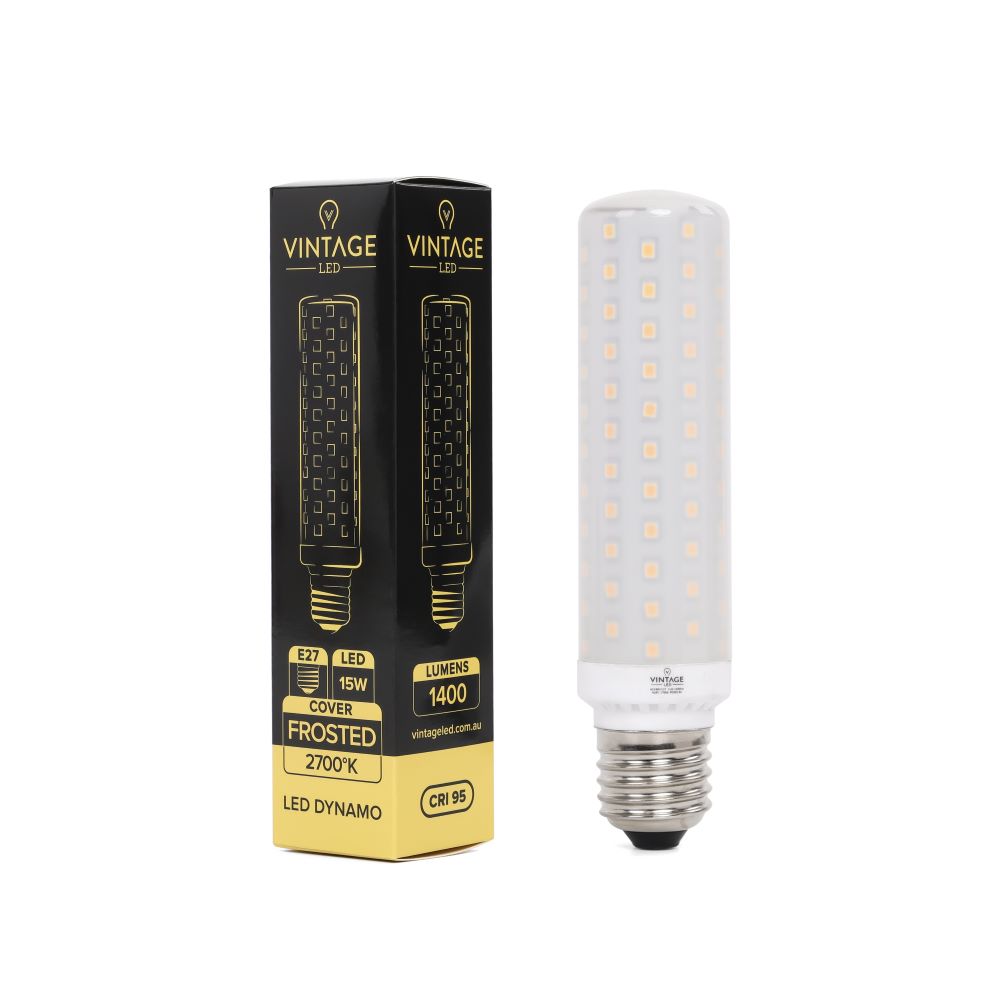 LED DYNAMO 15W FROSTED E27 2700K CRI 95 DIMMABLE