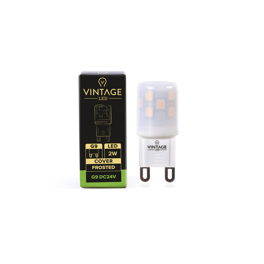G9 2W 3000k Frosted CRI 90 DIMMABLE DC24V