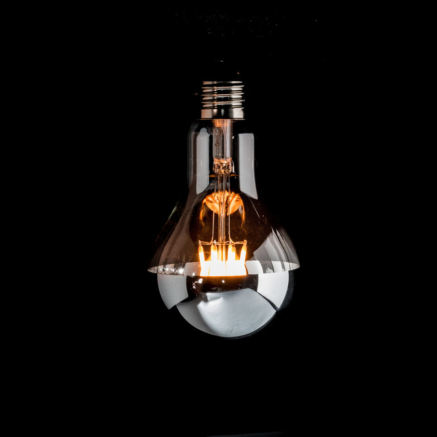 A80 6W LED Filament Light Bulb E27 Clear Glass Silver Cap | Superior Quality LED Light Globes | Vintage LED