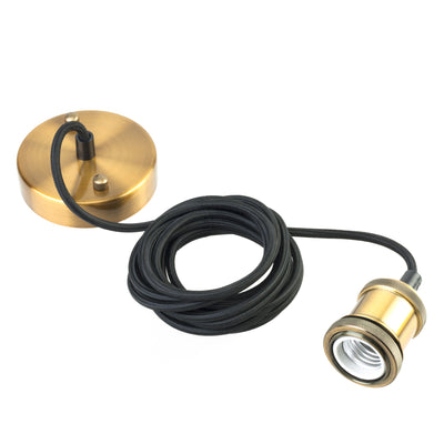 Brass Metal Pendant E27 | Vintage LED