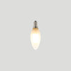 Candle 3W LED Filament Light Bulb E14 2700K Frosted Glass | Superior Quality LED Light Globes | Vintage LED