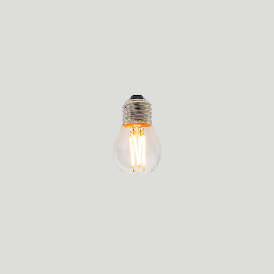 G45 3W Fancy Round LED Filament Light Bulb E27 2200K 24V Clear Glass | Superior Quality LED Light Globes | Vintage LED