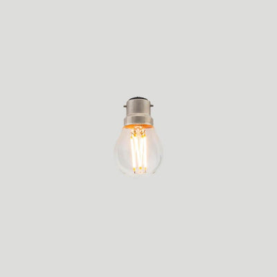 G45 3W Fancy Round LED Filament Light Bulb B22 2200K Clear Glass | Superior Quality LED Light Globes | Vintage LED