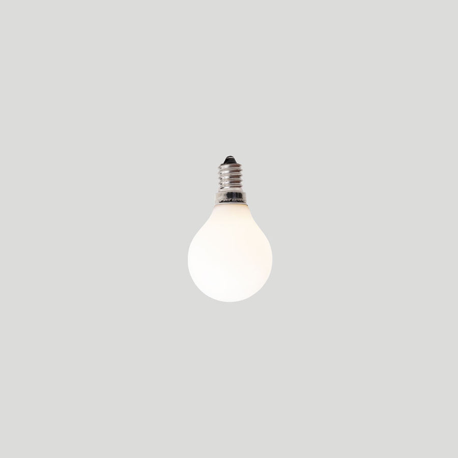 G45 3W Fancy Round LED Filament Light Bulb E14 2700K Porcelain Frosted | Superior Quality LED Light Globes | Vintage LED