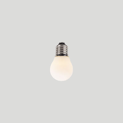 G45 3W Fancy Round LED Filament Light Bulb E27 Porcelain Frosted 2700K | Superior Quality LED Light Globes | Vintage LED