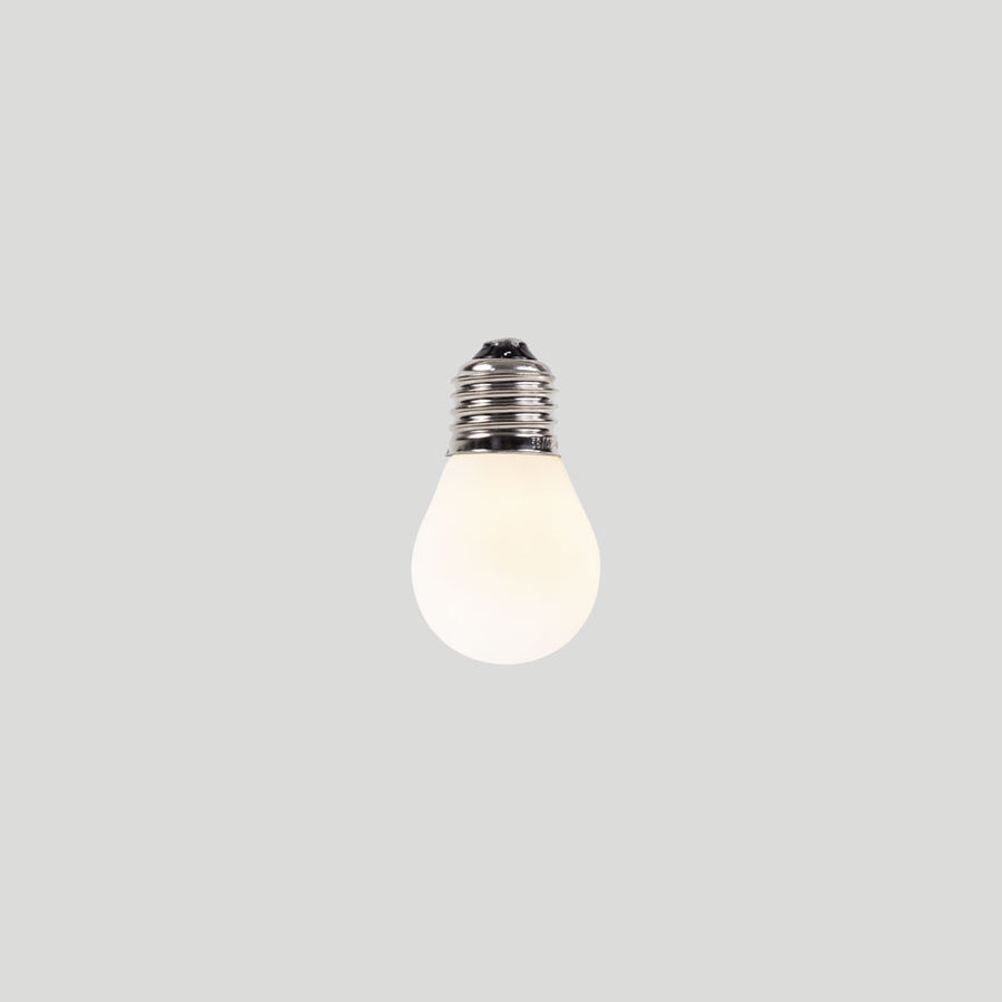 G45 4W Fancy Round LED Filament Light Bulb E27 3000K Porcelain Frosted | Superior Quality LED Light Globes | Vintage LED