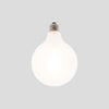 G125 8W LED Filament Light Bulb E27 3000K Porcelain Frosted | Superior Quality LED Light Globes | Vintage LED