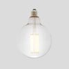G125 10W LED Long Filament Light Bulb E27 3000K Clear Glass | Superior Quality LED Light Globes | Vintage LED