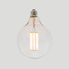 G125 8W LED Long Filament Light Bulb E27 2200K Clear Bulb | Superior Quality LED Light Globes | Vintage LED