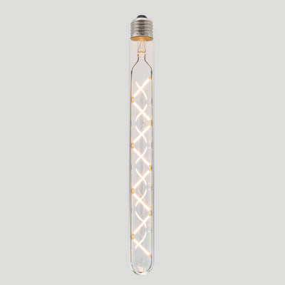 T30 6W LED Criss Cross Filament Light Bulb E27 2200K Clear Glass | Superior Quality LED Light Globes | Vintage LED